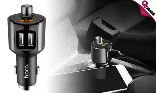 HOCO FM Transmitter + USB Charger!
